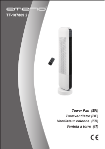 Bedienungsanleitung Emerio TF-107809.2 Ventilator