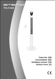 Manual Emerio TFN-111649 Fan