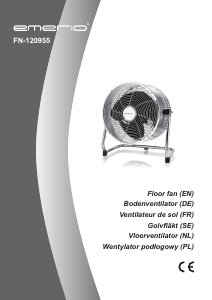 Manual Emerio FN-120955 Fan