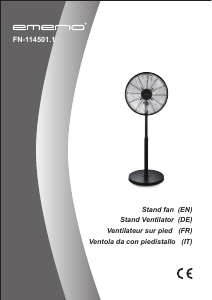 Mode d’emploi Emerio FN-114501.1 Ventilateur