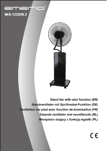 Handleiding Emerio MIS-122958.2 Ventilator