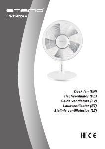 Manual Emerio FN-114224.4 Fan