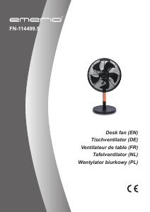Mode d’emploi Emerio FN-114499.5 Ventilateur