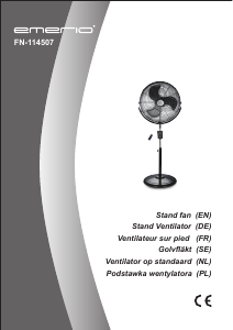 Instrukcja Emerio FN-114507 Wentylator