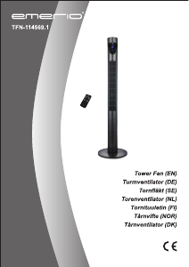 Handleiding Emerio TFN-114569.1 Ventilator