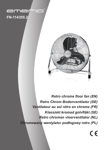 Bruksanvisning Emerio FN-114355.2 Fläkt