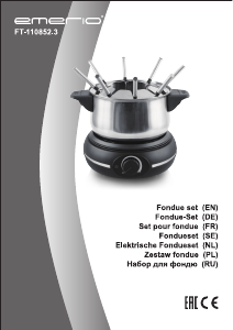 Manual Emerio FT-110852.3 Fondue