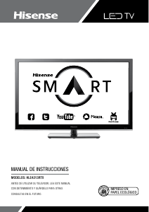 Manual de uso Hisense HLE4213RTX Televisor de LED