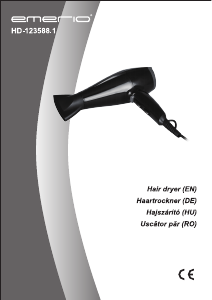 Manual Emerio HD-123588.1 Hair Dryer