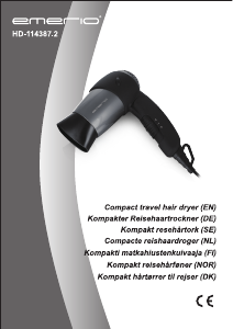 Manual Emerio HD-114387.2 Hair Dryer