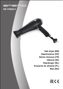 Manual Emerio HD-119520.4 Hair Dryer