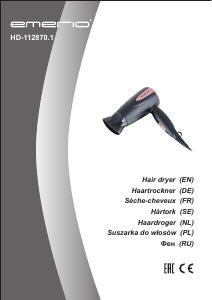 Manual Emerio HD-112870.1 Hair Dryer