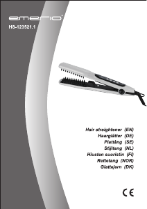 Manual Emerio HS-123521.1 Hair Straightener