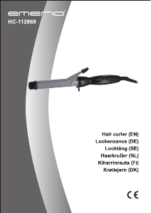 Manual Emerio HC-112869 Hair Styler