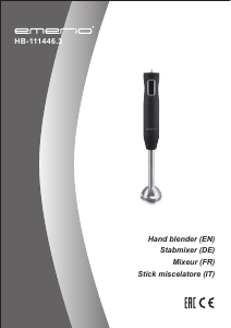 Manuale Emerio HB-111446.3 Frullatore a mano