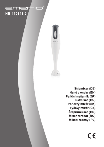 Manual Emerio HB-110818.2 Hand Blender