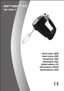 Handleiding Emerio HM-110921.5 Handmixer