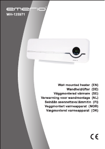 Brugsanvisning Emerio WH-125971 Varmeblæser