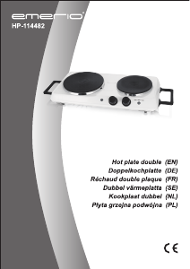 Mode d’emploi Emerio HP-114482 Table de cuisson