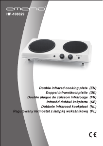 Mode d’emploi Emerio HP-108629 Table de cuisson