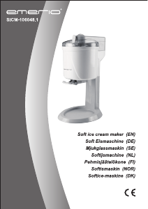 Bruksanvisning Emerio SICM-106048.1 Glassmaskin