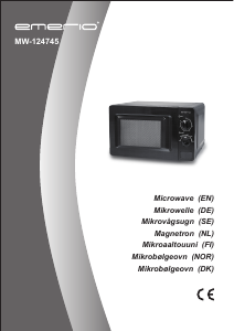 Bruksanvisning Emerio MW-124745 Mikrovågsugn