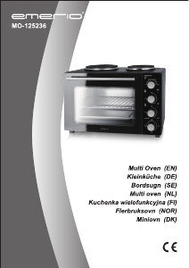 Bedienungsanleitung Emerio MO-125236 Backofen