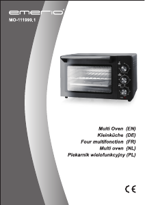 Manual Emerio MO-111999.1 Oven