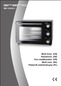 Manual Emerio MO-122420.1 Oven