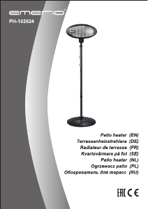 Handleiding Emerio PH-102624 Terrasverwarmer