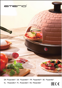 Manual Emerio PO-115985 Pizza Maker