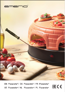 Manual Emerio PO-115848 Pizza Maker