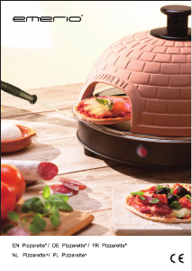 Manual Emerio PO-115985.2 Pizza Maker