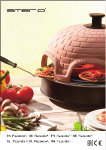 Manual Emerio PO-115984 Pizza Maker