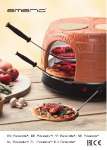 Bedienungsanleitung Emerio PO-116124.1 Pizzamaker