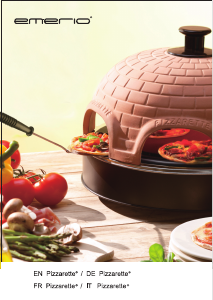 Manuale Emerio PO-115984.1 Forno per pizza