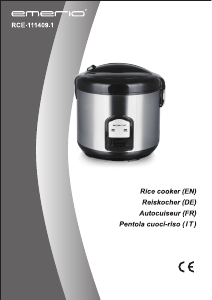 Manuale Emerio RCE-111409.1 Fornello di riso