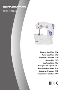 Manual de uso Emerio SEW-122275.3 Máquina de coser