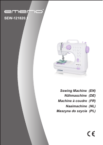 Manual Emerio SEW-121820.1 Sewing Machine