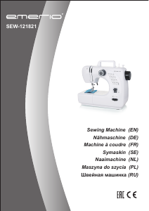 Manual Emerio SEW-121821 Sewing Machine
