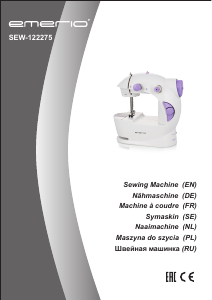 Instrukcja Emerio SEW-122275 Maszyna do szycia