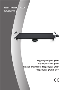 Mode d’emploi Emerio TG-106750.4 Gril de table