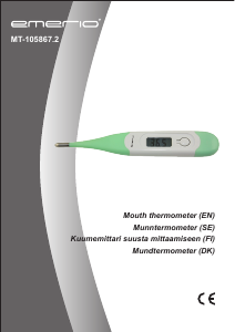 Handleiding Emerio MT-105867.2 Thermometer
