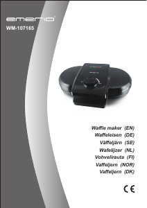 Handleiding Emerio WM-107165 Wafelijzer