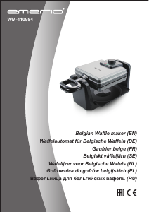 Manual Emerio WM-110984 Waffle Maker