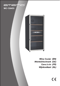 Bedienungsanleitung Emerio WC-126433 Weinklimaschrank