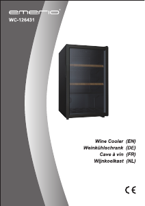 Manual Emerio WC-126431 Wine Cabinet