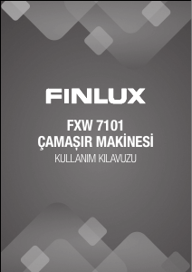 Kullanım kılavuzu Finlux FXW 7101 Çamaşır makinesi