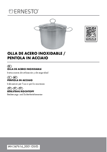 Manuale Ernesto IAN 347614 Pentola