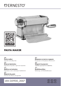 Manual Ernesto IAN 351930 Pasta Machine